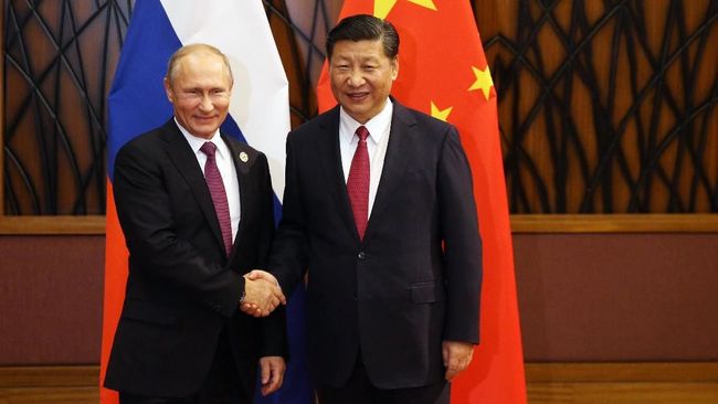 Xi Jinping dan Vladimir Putin