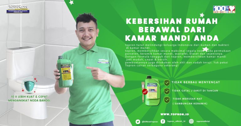Topron Clean Power Pembersih Kerak Kamar Mandi
