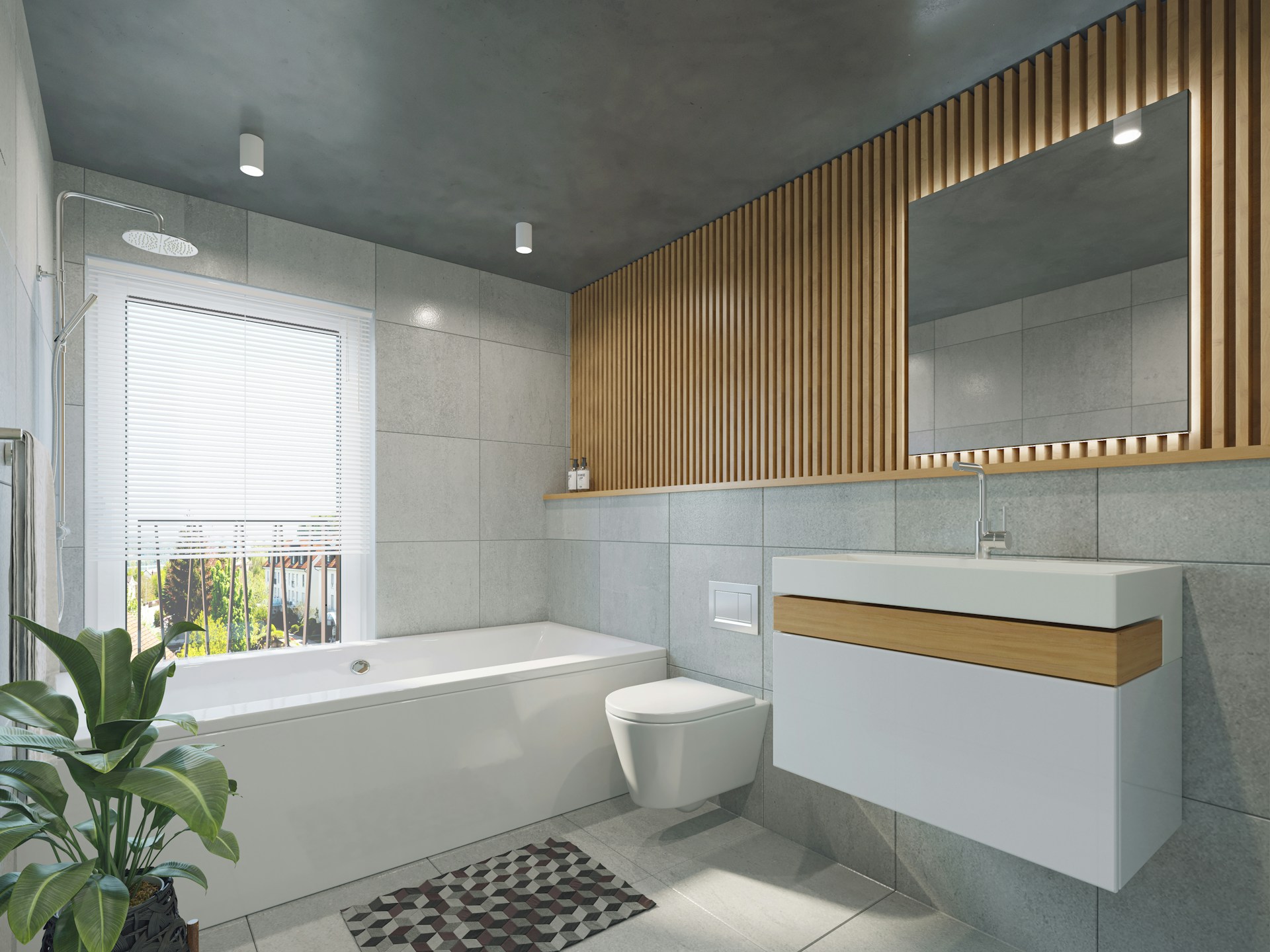kamar mandi modern